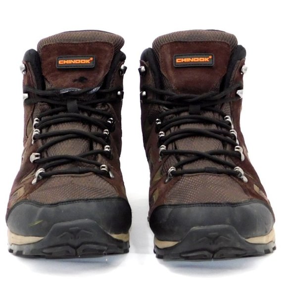 Chinook "Santian" Mid-Height Waterproof Brown Suede Boot - Picture 5 of 11